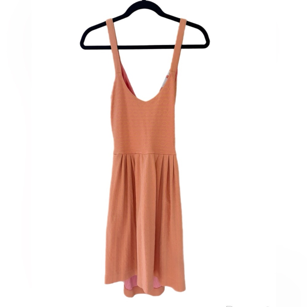 Anthropologie Postmark Coral Backless Dress, Size Women’s Medium